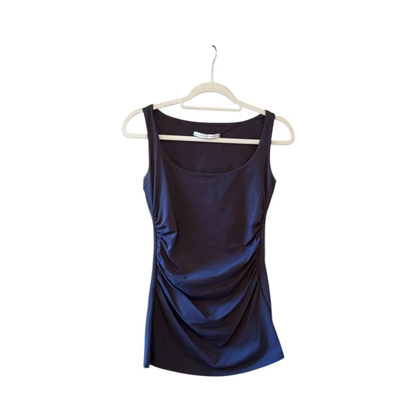 Susana Monaco Midnight Blue Tank Top - Picture 1 of 7